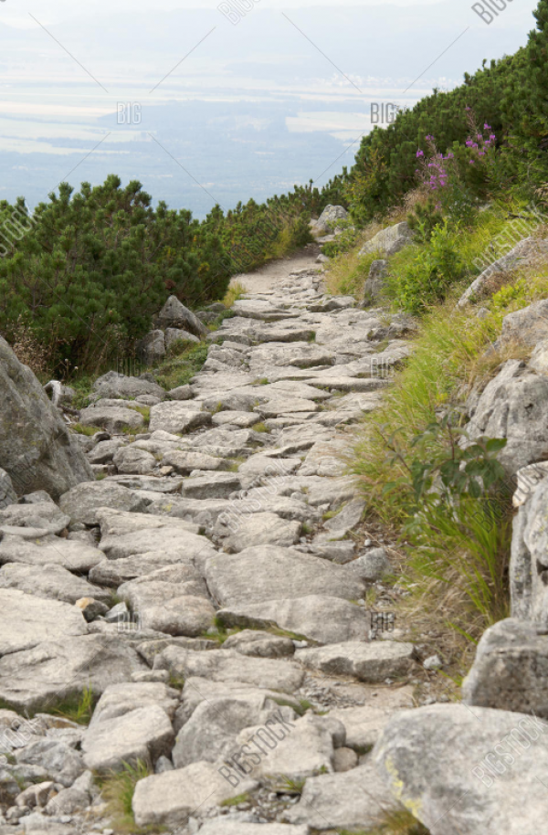 Jalan Setapak Berbatu